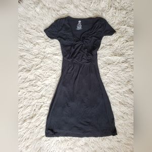 Kindred Bravely Nursing Lounge Dress, Black, Small